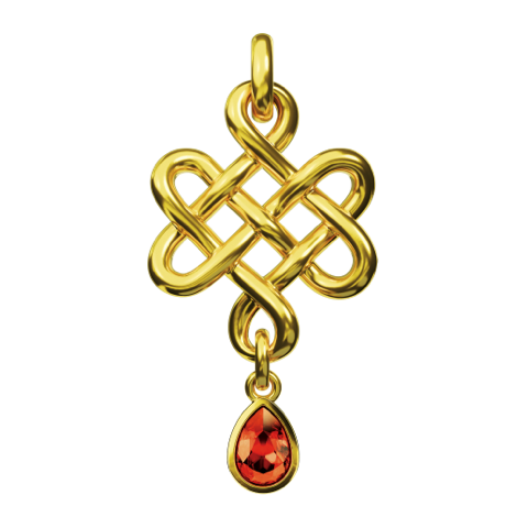 View more details of Exclusive 18K Gold Eternal Harmony Pendant